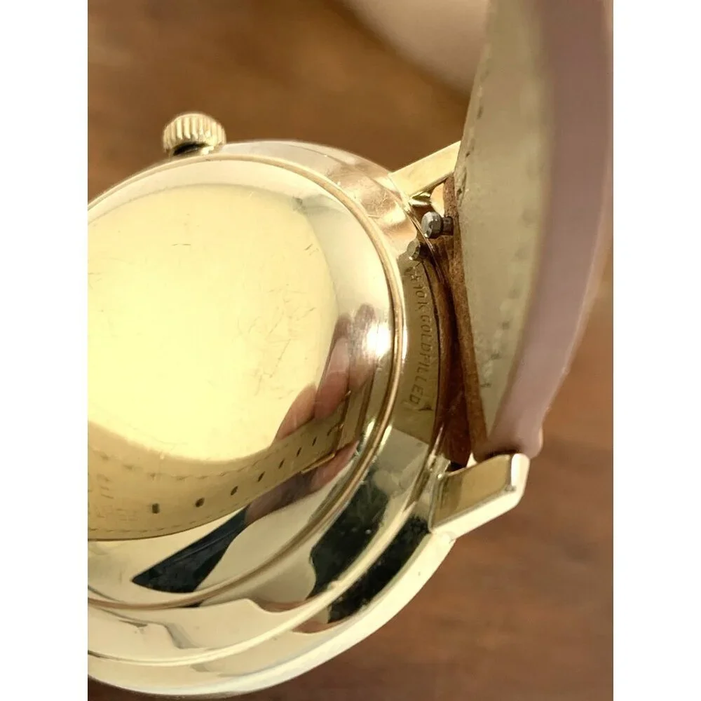 Jaeger-LeCoultre Master Mariner Watch Vintage Swiss Automatic 34mm 10k GF Case